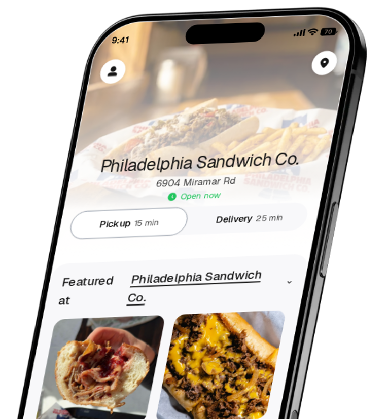 Philadelphia Sandwich Co. app preview