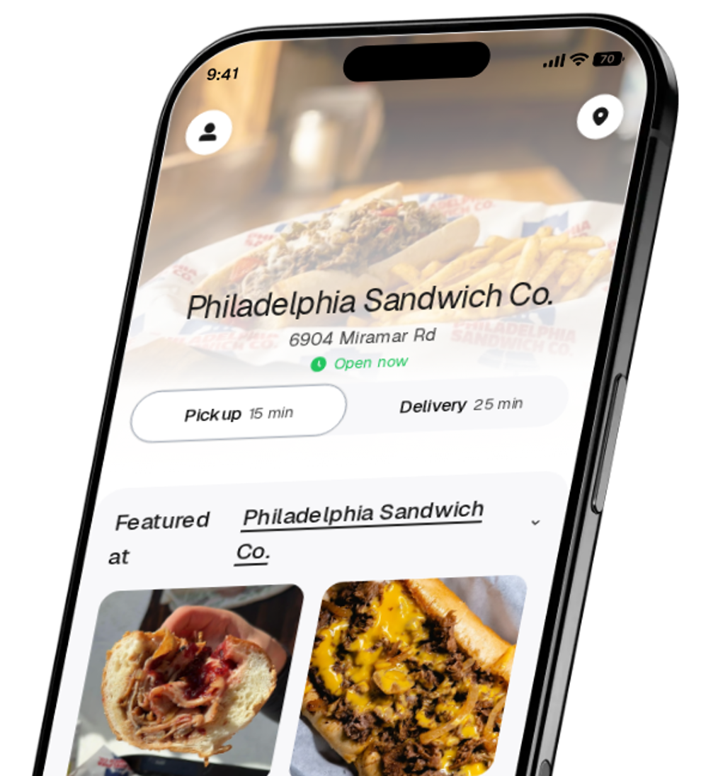 Philadelphia Sandwich Co. app preview