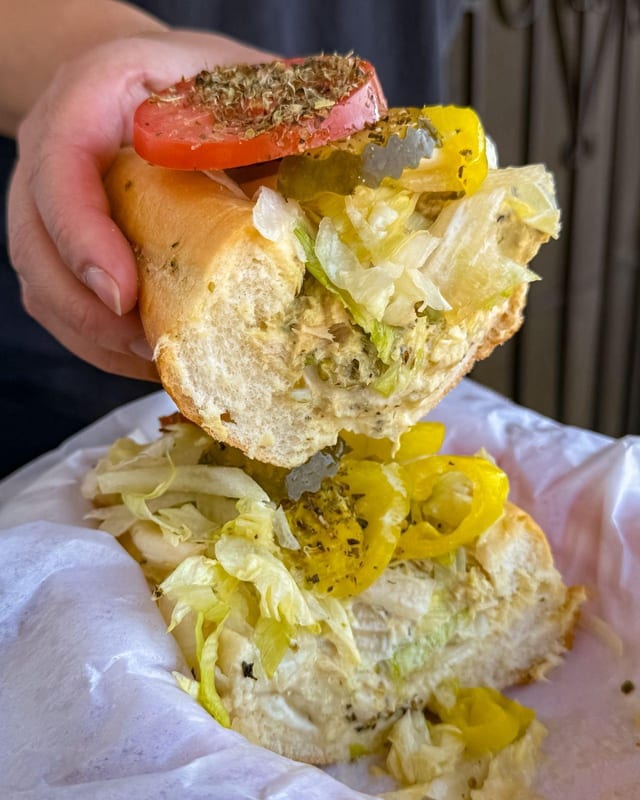 Jenu's Famous Tuna Sandwich (Large).