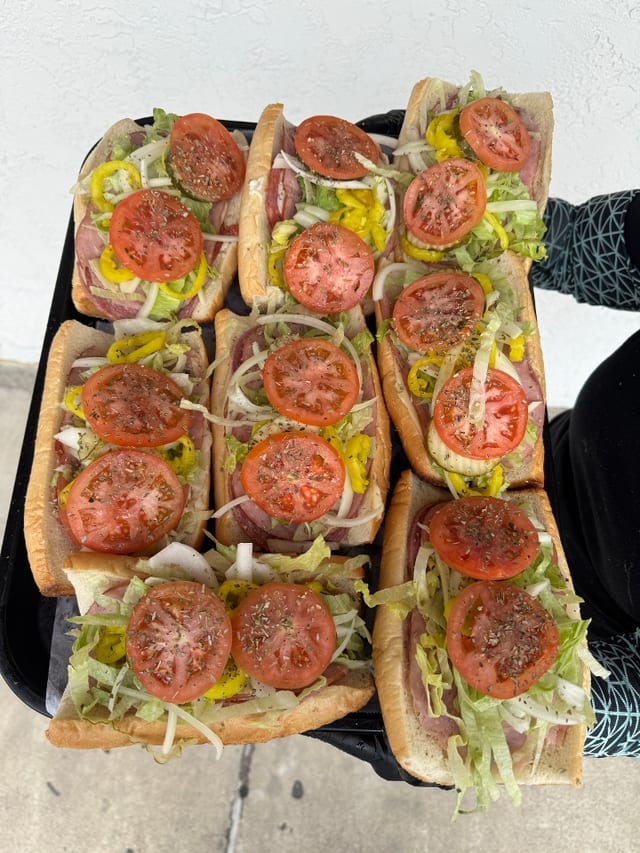 Italian Hoagie Platter.