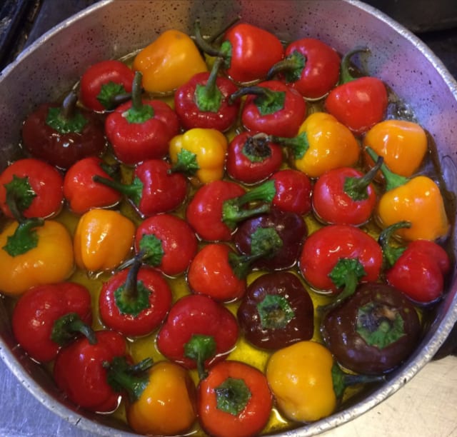 Hot Cherry Peppers.