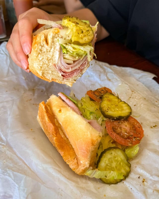 Ham & Cheese Hoagie (Large).