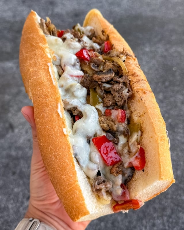 Philly Cheesesteak Tray.