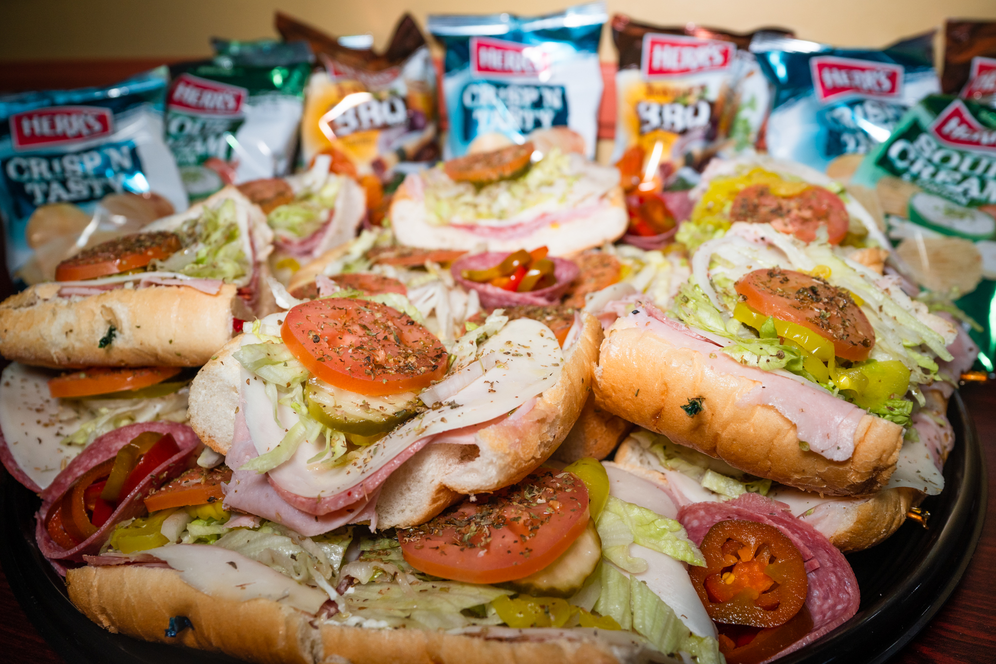 Hoagie Catering San Diego – Philadelphia Sandwich Co. cheesesteak and hoagie setup